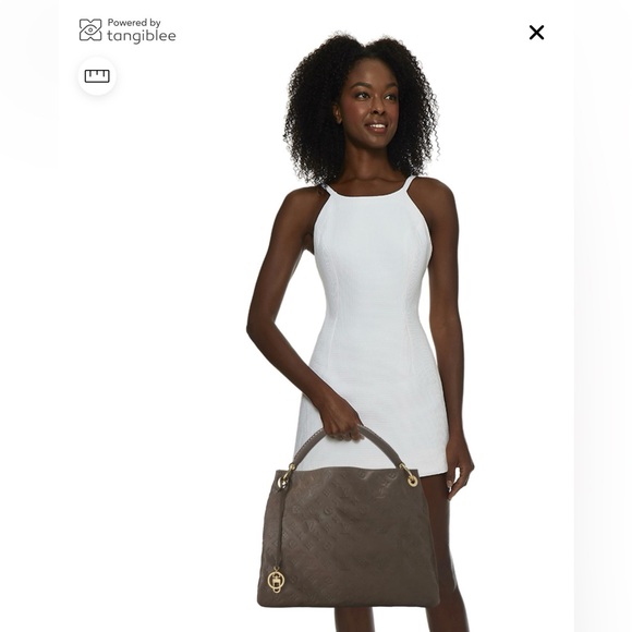 Louis Vuitton Brown Shoulder Bag with Gold Accents - Picture 12 of 14